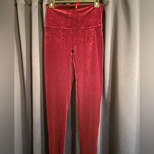Spanx Velvet Leggings